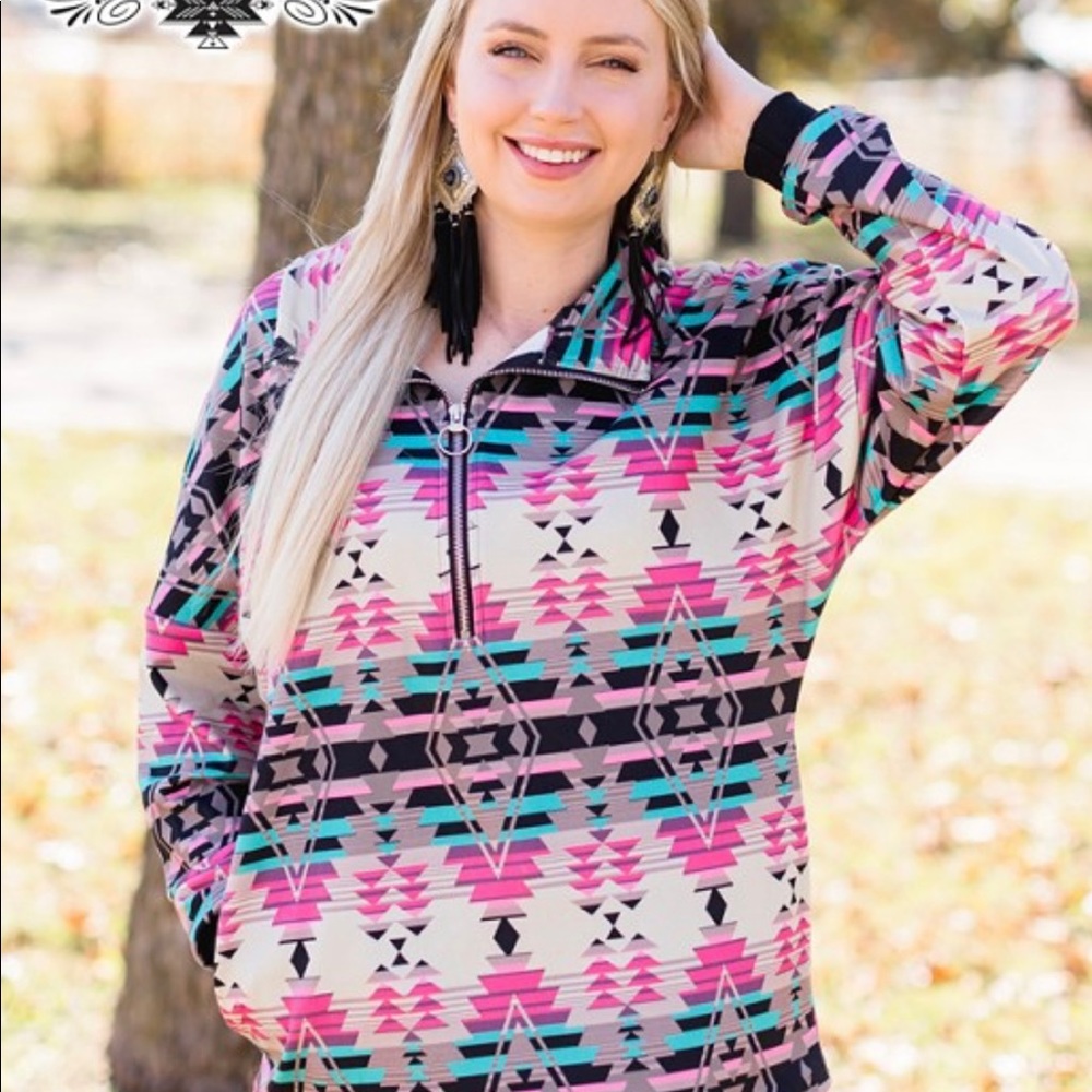 Crazy train pullover